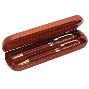 Personalized Pen For Doctors Custom Engraved Double Pen Set for Medical Professionals image 3
