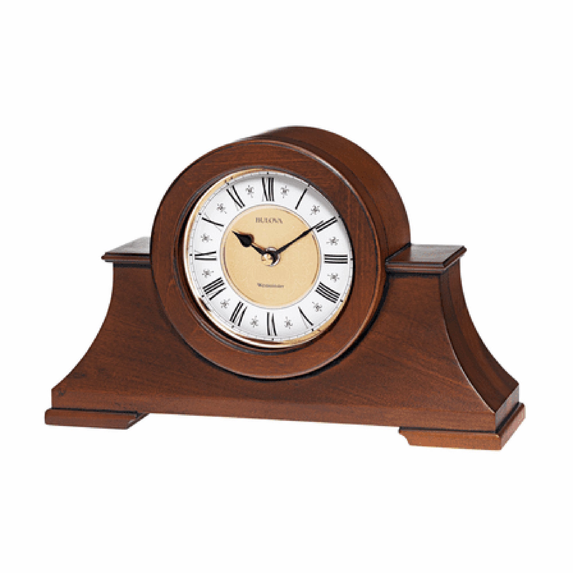 Cambria Chiming Mantel Clock By Bulova