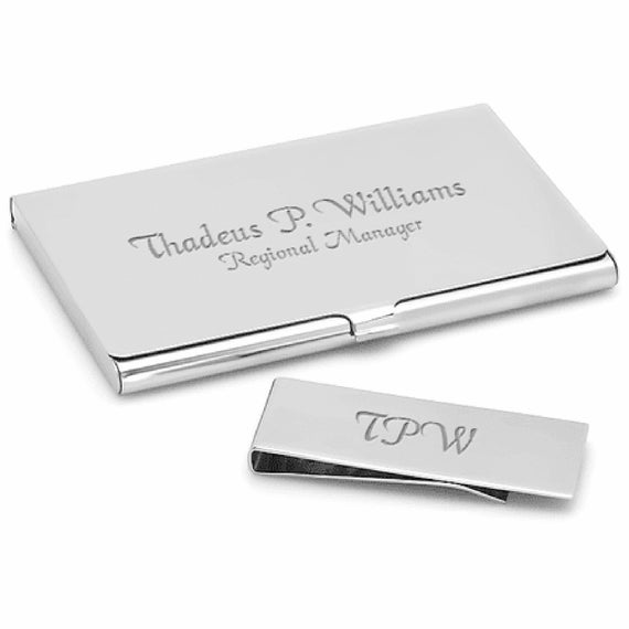 Business card holder and money clip discount