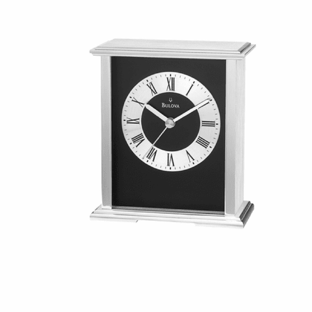 Reloj de mesa Baron de Bulova Etsy Espana