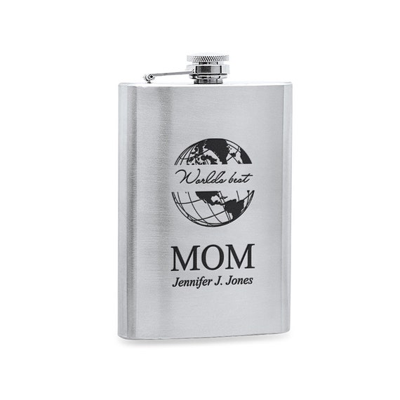 8oz Best Mom Ever Stainless Steel Flask 8oz Best Mom Ever Stainless Steel Flask