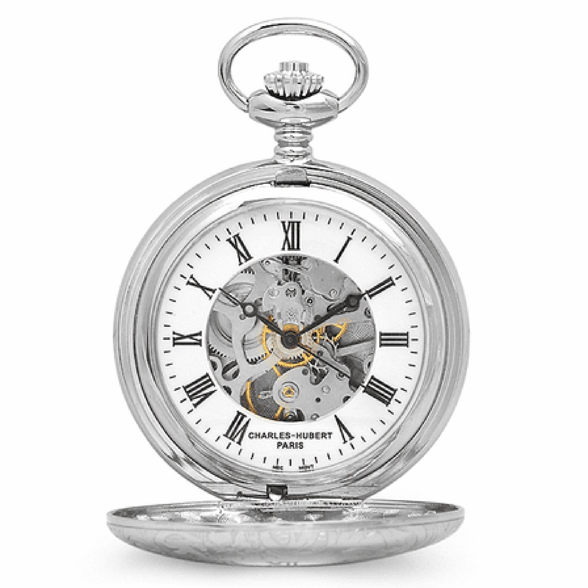 Charles hubert mechanical pocket watch sale