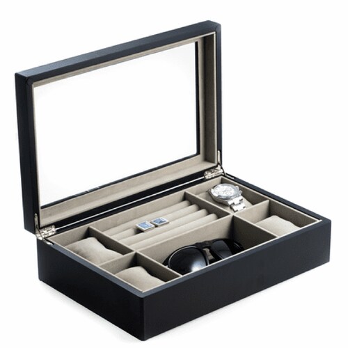 Men's Valet Watch Case Valet Box Watch Box for Men Etsy