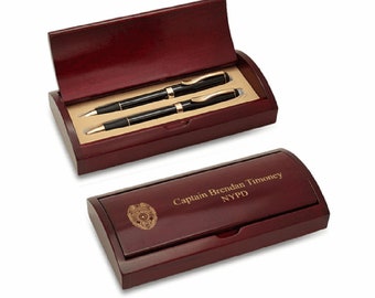 Police Badge Pen & Pencil Set