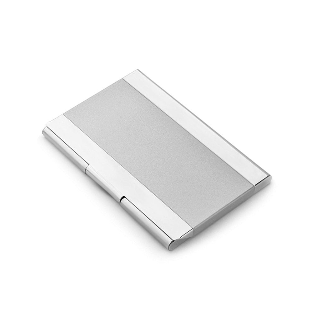 Laser Engraved Two Tone Business Card Holder - Custom