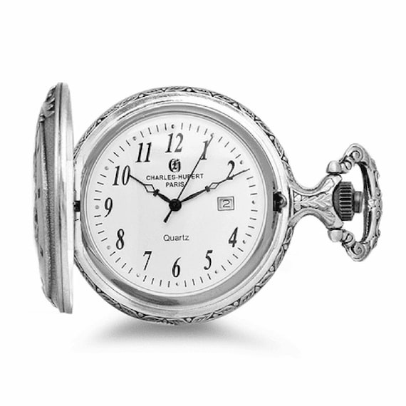 Horse and Horseshoe Charles Hubert Pocket Watch & Chain #3530 - Etsy