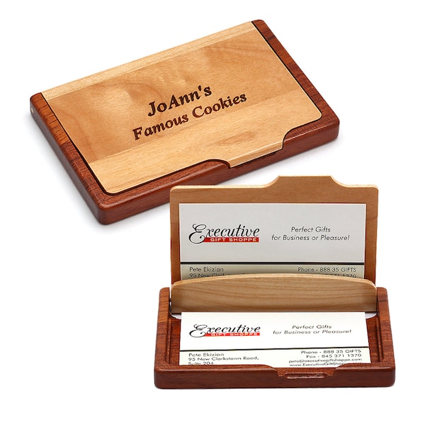 Wooden Business Card Etsy