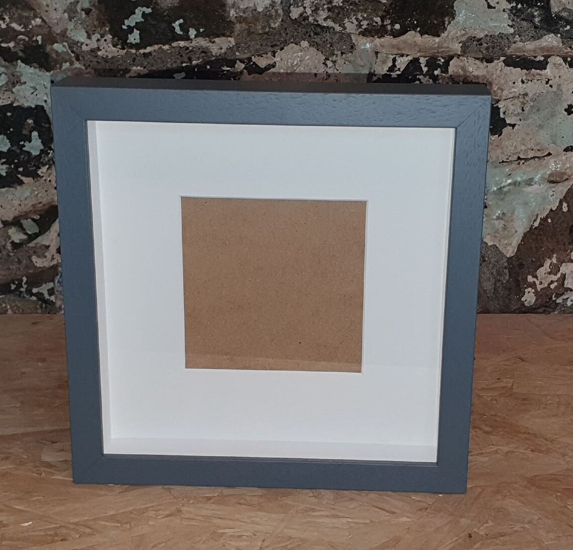 10 x Grey Deep Shadow Box Frame Wood Grain Choice of mount Etsy