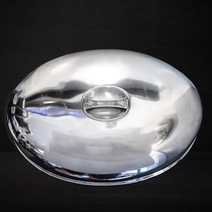 Gran cúpula plateada para alimentos en forma de cúpula para hotel Sheraton