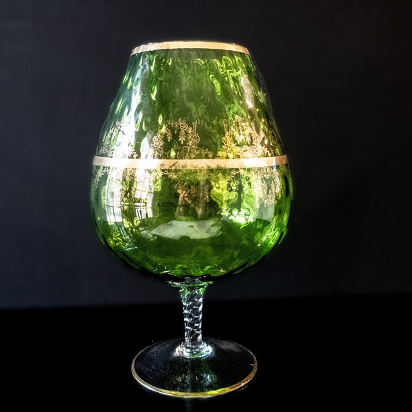 Giant Glass Snifter Etsy