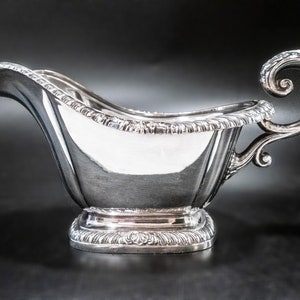 Verzilverde juskom Gorham Shell and Gadroon Y1130