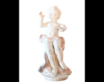 Vintage Jamar Mallory Cherub Wall Decor 16”