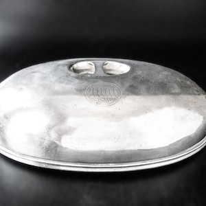 Campana de carne con cúpula para alimentos de hotel soldada con plata