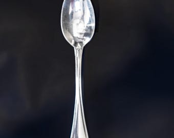 Vintage Sant' Andrea Silverplate Soup / Dessert Spoon 7.5" Hotel Silver Rossini Pattern