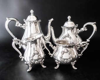 Vintage Silverplate Tea Set Service Georgetown