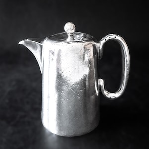Antike Waldorf London Silber Gelötete Teekanne Krug Sheffield England