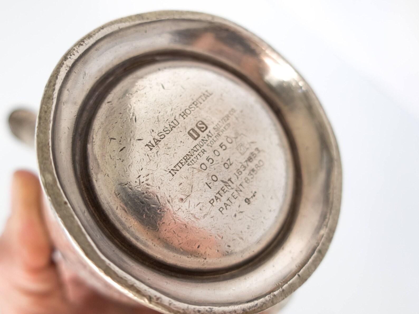 Silver Soldered Teapot Nassau Hospital Mineola New York Silver Etsy