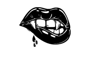Download Vampire Lips svg shirt vampires teeth svg halloween svg | Etsy