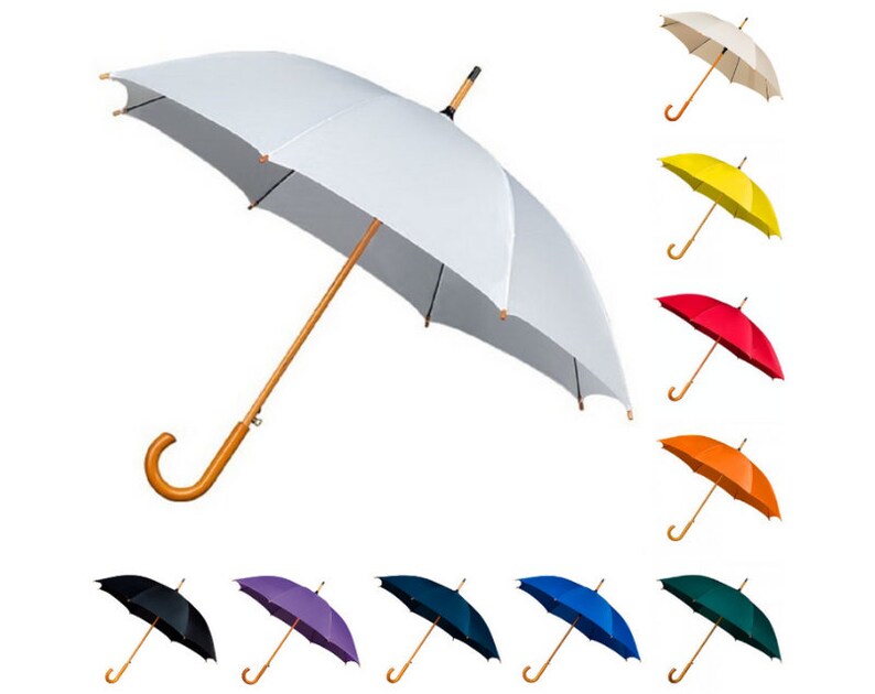 Ivory Umbrella Wedding Umbrella Umbrella Wedding Parasol Ivory Wedding Umbrella with Wooden Handle Bridal Umbrella Parasol Ivory