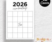 2026 Vision Board Bingo