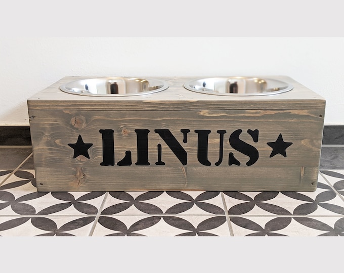 Featured listing image: Enchanting feeding station for small and very large four-legged friends * GREY BAMBOO
