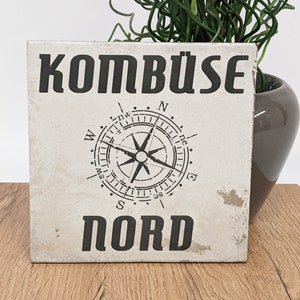 KÜMBÜSE NORD Stor Vintage Kakel/Retro Kakel/Underlägg 15 x 15 cm