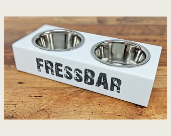 FressBar / feeding station for small dogs and kittens / indoor and outdoor
