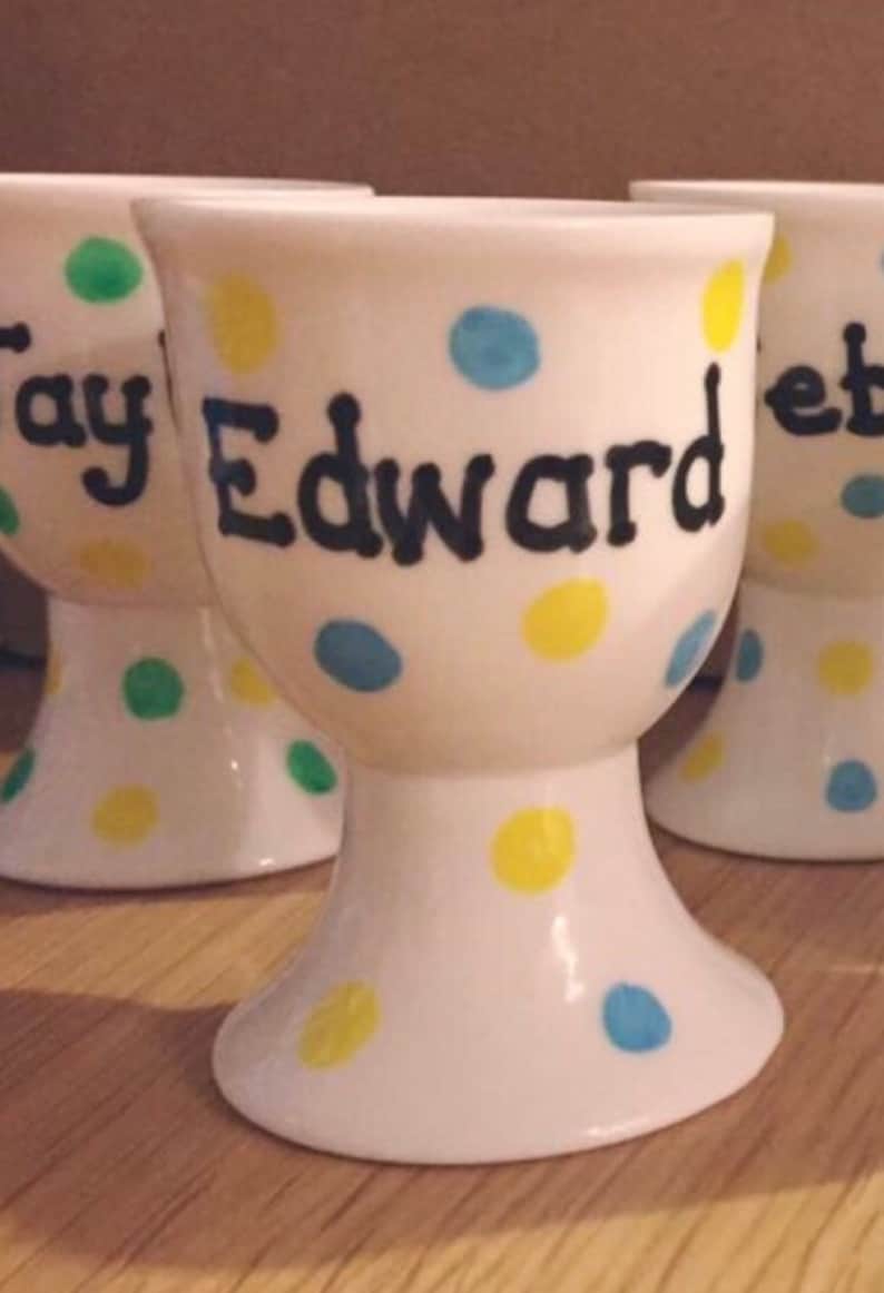 Personalised Egg Cups Easter Egg Cup for Kids Grandparents Etsy UK