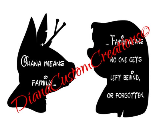 Download Free Lilo And Stitch Nobody Left Behind Svg Cricut And Silhouette Etsy SVG Cut Files