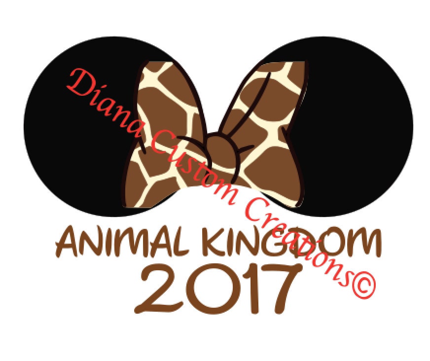 Download Animal Kingdom Minnie Ears And Bow Svg Cricut Silhouette