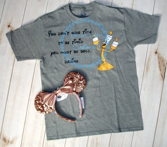 Lumiere La Belle Et La Bete Belle Bete Cogsworth Citation Etsy France