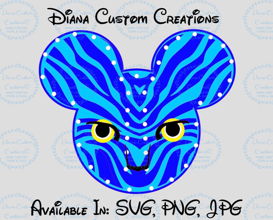 Download Disney SVG Pandora Avatar Pandora SVG Avatar Svg Avatar | Etsy