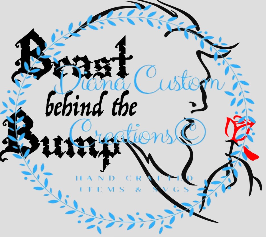 Download Disney Svg Beast Beauty And The Beast Beast Behind The Bump Beauty And The Bump Pregnancy Disney Baby Pregnancy Announcement