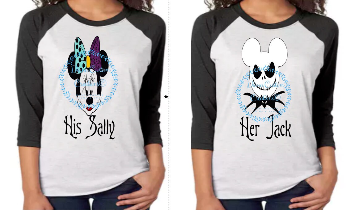 jack and sally matching shirts
