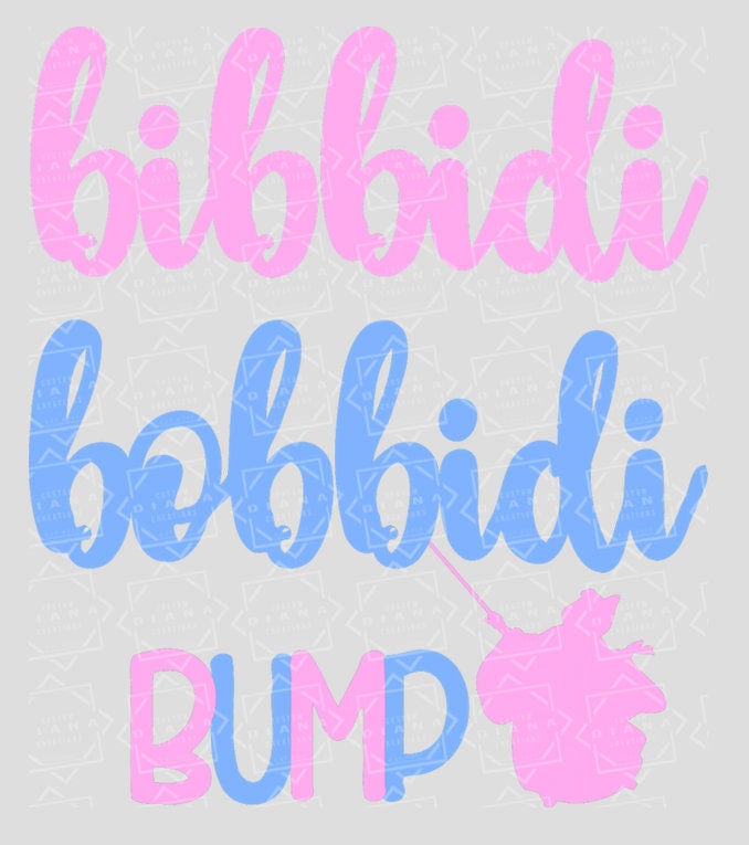 Download Bippity Boppity Bump Pregnancy Disney Cinderelle Fairy Godmother Pregnant Shirt Disney Preggers Announcement New Baby New Mom