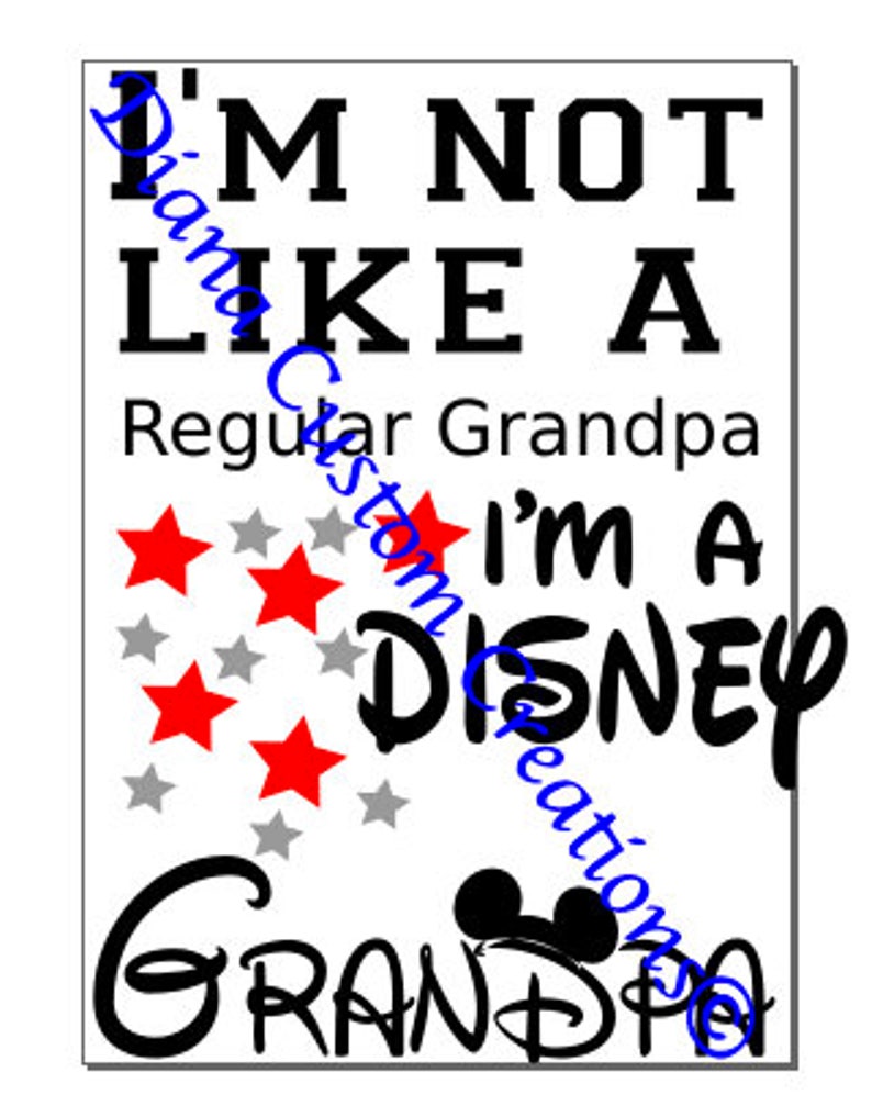 Disney Grandpa SVG Cricut Silhouette | Etsy