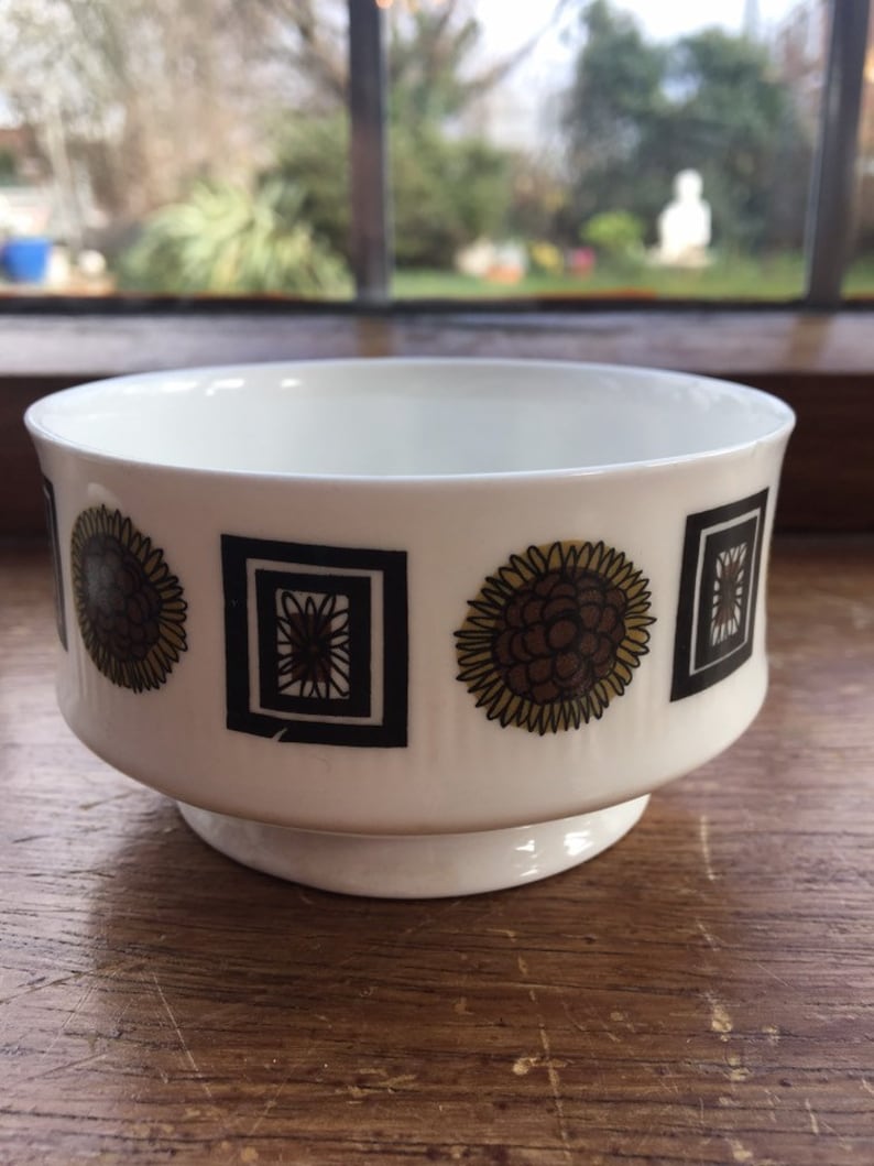RETRO 1950/'s bone china SHERIDEN jug and sugar bowl