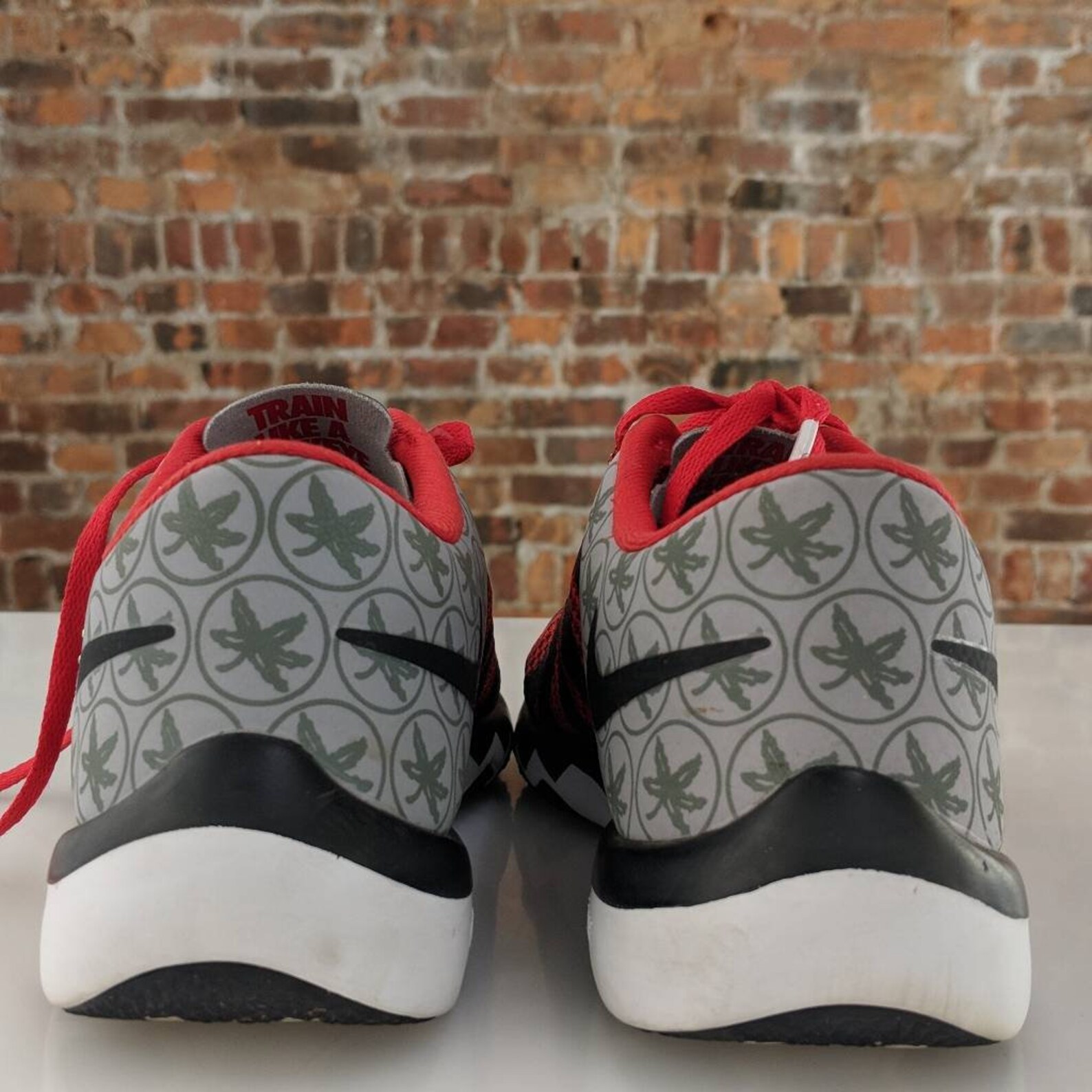 Ohio State Buckeye Rhinestoned Nike Shoes Etsy