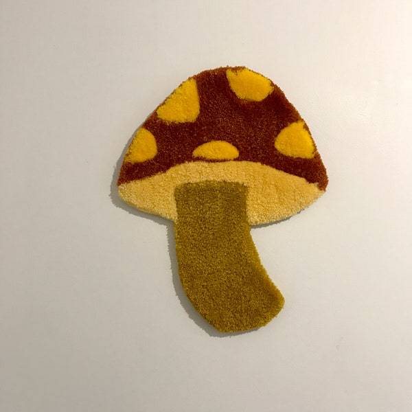 Avocat, Champignon, gland tufté, décoration murale, tufting, idée déco