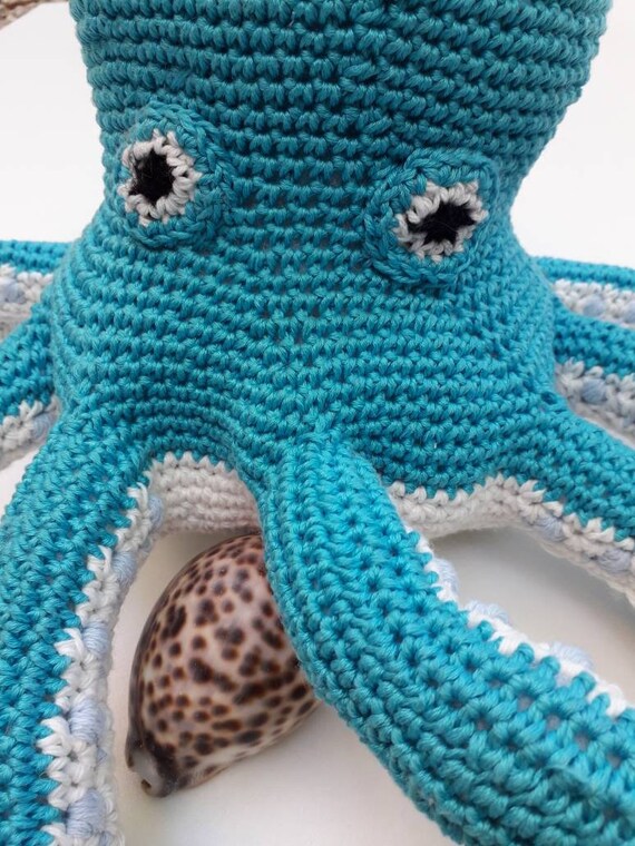 Doudou Pieuvre Octopus Crochet Etsy