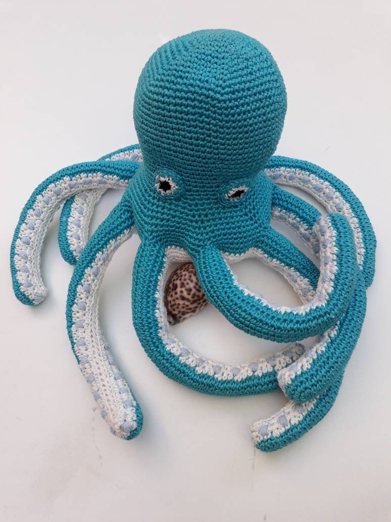 Doudou Pieuvre Octopus Crochet Etsy Doudou Pieuvre Octopus Crochet Etsy