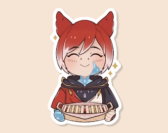 FFXIV Crystal Exarch/G'raha Tia Sandwich Basket Sticker