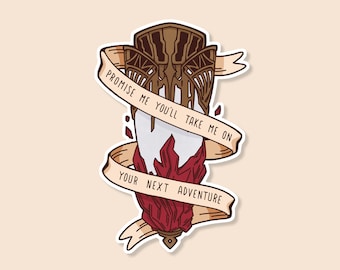 FFXIV Crystal Exarch/G'raha Tia Quote Sticker