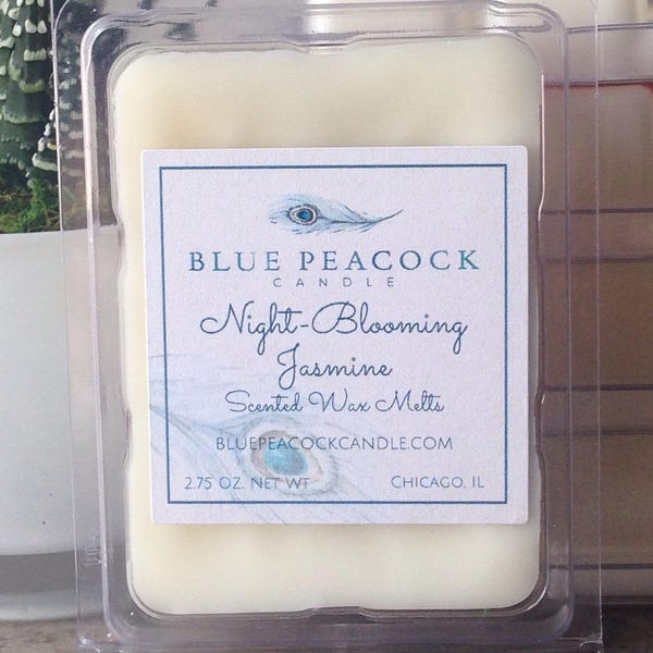 Night-Blooming Jasmine Wax Melts | Jasmine Wax Tarts | Floral Wax Melts | Stocking Stuffer | Scented Wax Cubes | Candle Melts | Gift for Mom