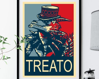 Treato Kobold Art Print: Baldur's Gate 3, plakat D&D A3