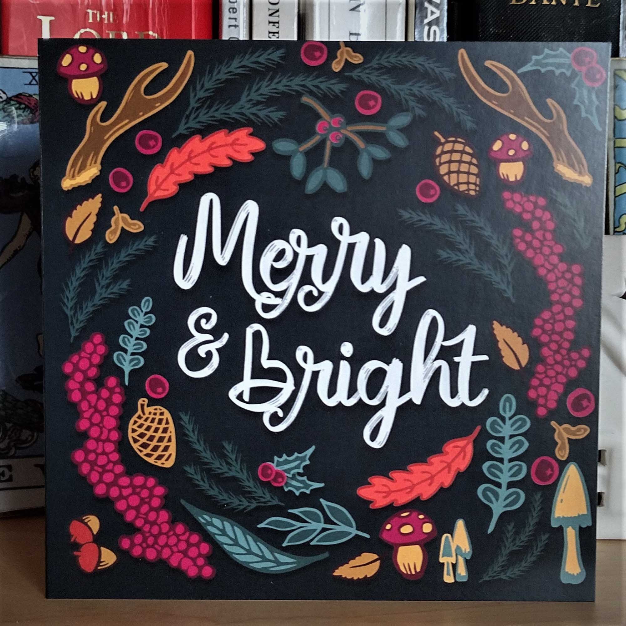 Merry and Bright,  Christmas Card