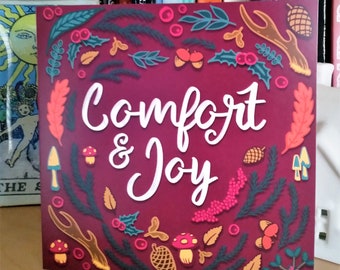 Comfort and Joy,  Christmas Card