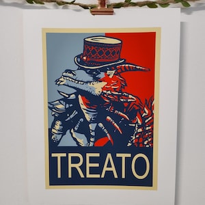 Treato Kobold Art Print, Baldurs Gate 3 Poster (A4)