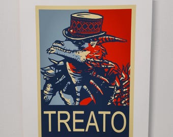 Treato Kobold Art Print, Baldurs Gate 3 Poster (A4)