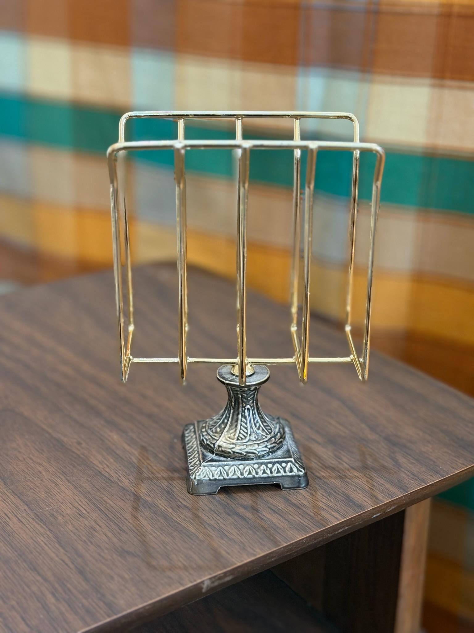 Vintage Hollywood Regency Towel Bar - Etsy
